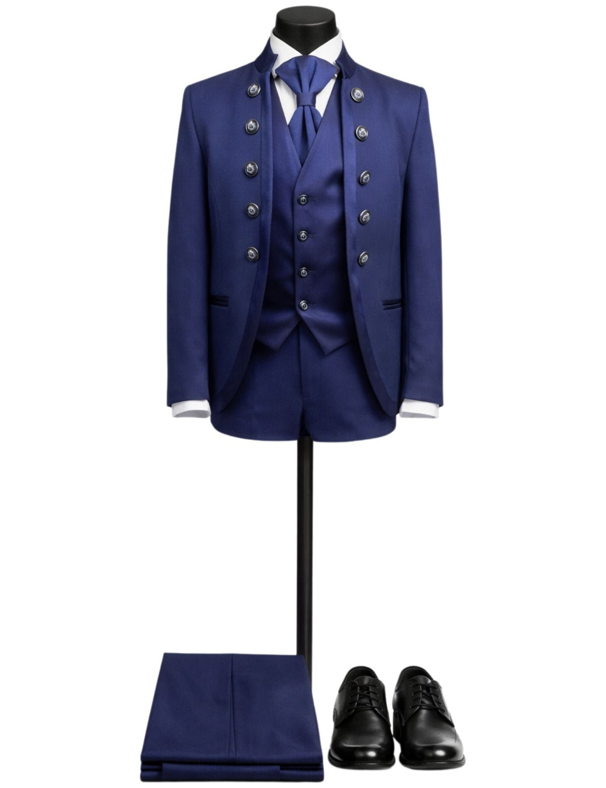 Boys Formal Suit Set – Jacket, Pants, Vest and Tie.