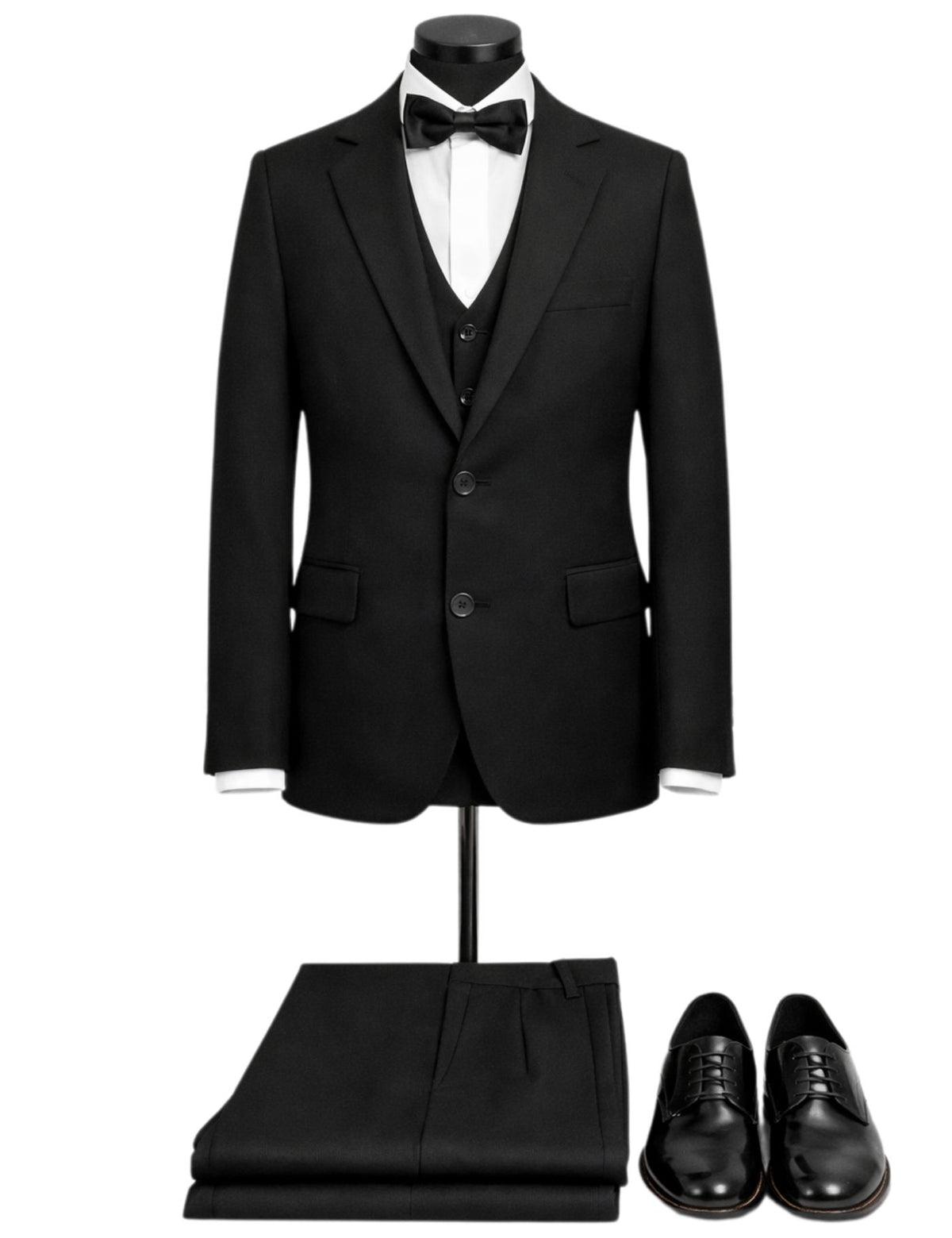 Boys Formal Suit Set – Jacket, Pants, Vest and Bow tie.