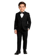 Boys Formal Suit Set – Jacket, Pants, Vest and Bow tie.