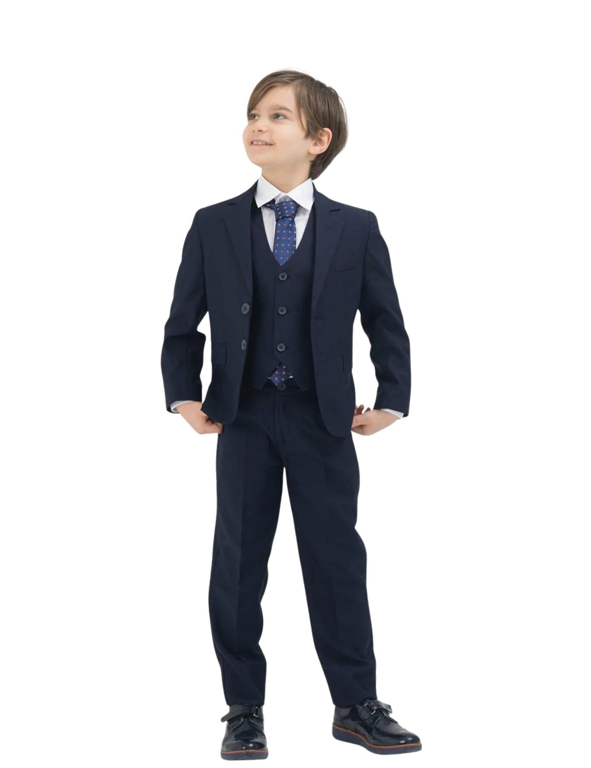 Boys Formal Suit Set – Jacket, Pants, Vest and Bow tie.