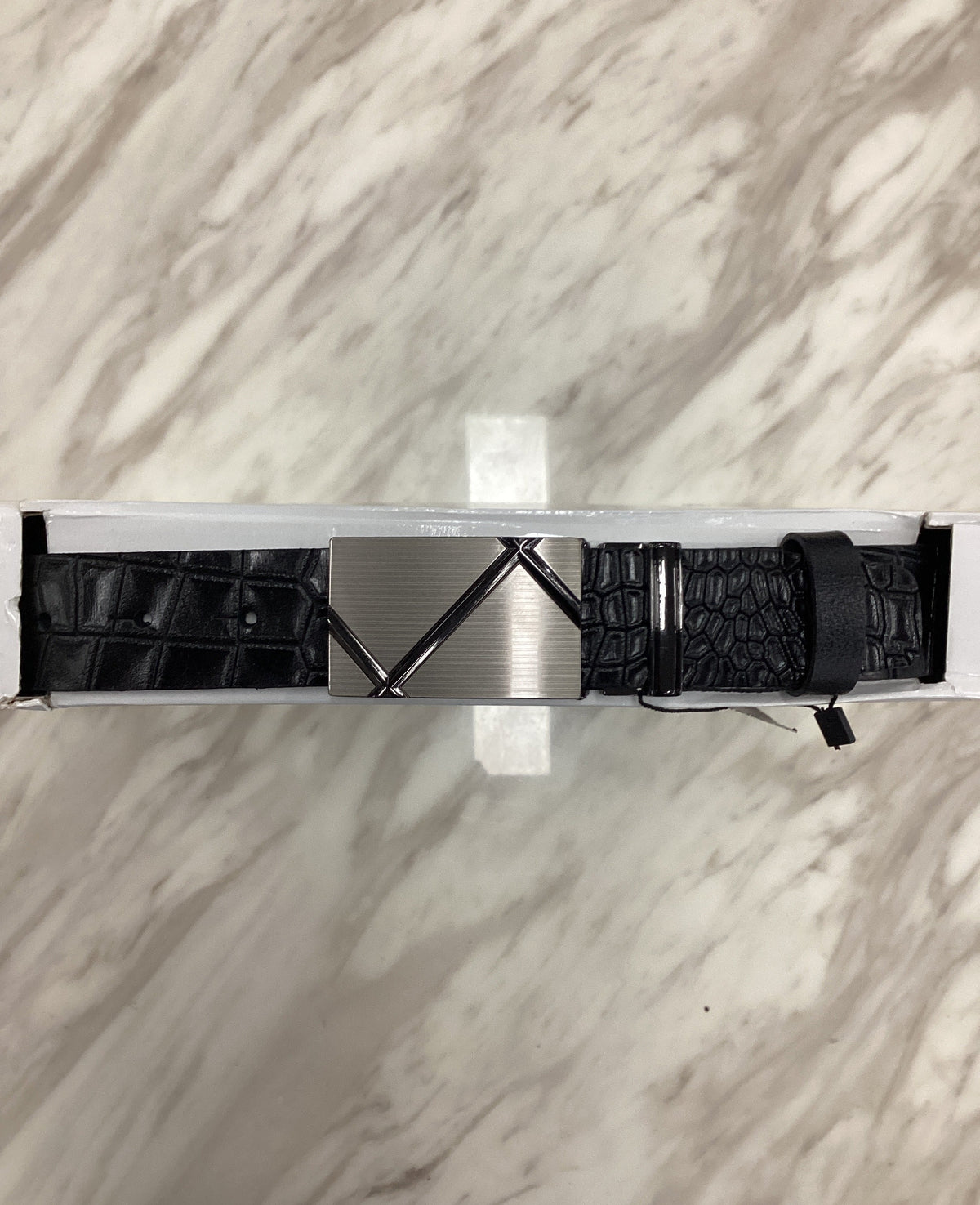Men’s Classic Leather Belt – Hole Buckle