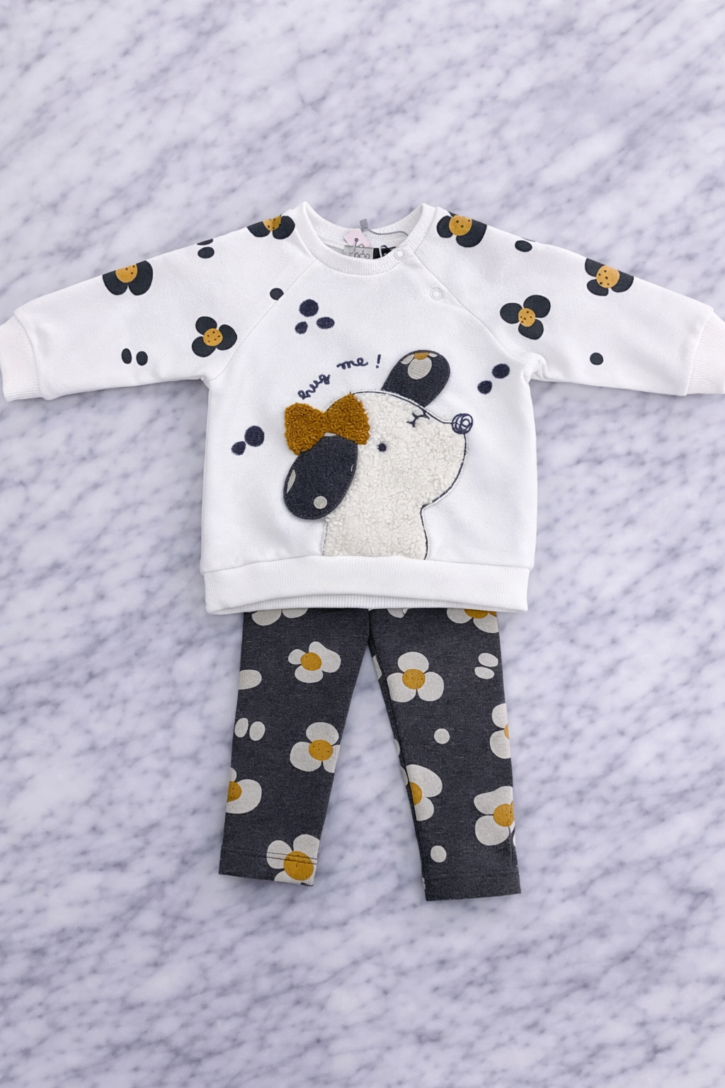 Indigo Girls 2-Piece Outfit Set – Long Sleeve Top & Pants