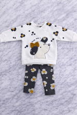 Indigo Girls 2-Piece Outfit Set – Long Sleeve Top & Pants