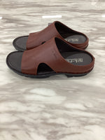 L-FOX Men’s Casual Leather Sandals
