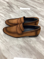 Men’s Nubuck Leather Penny Loafers