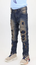 Kids Distressed Denim Jeans