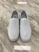Men’s White Slip-On Casual Shoes