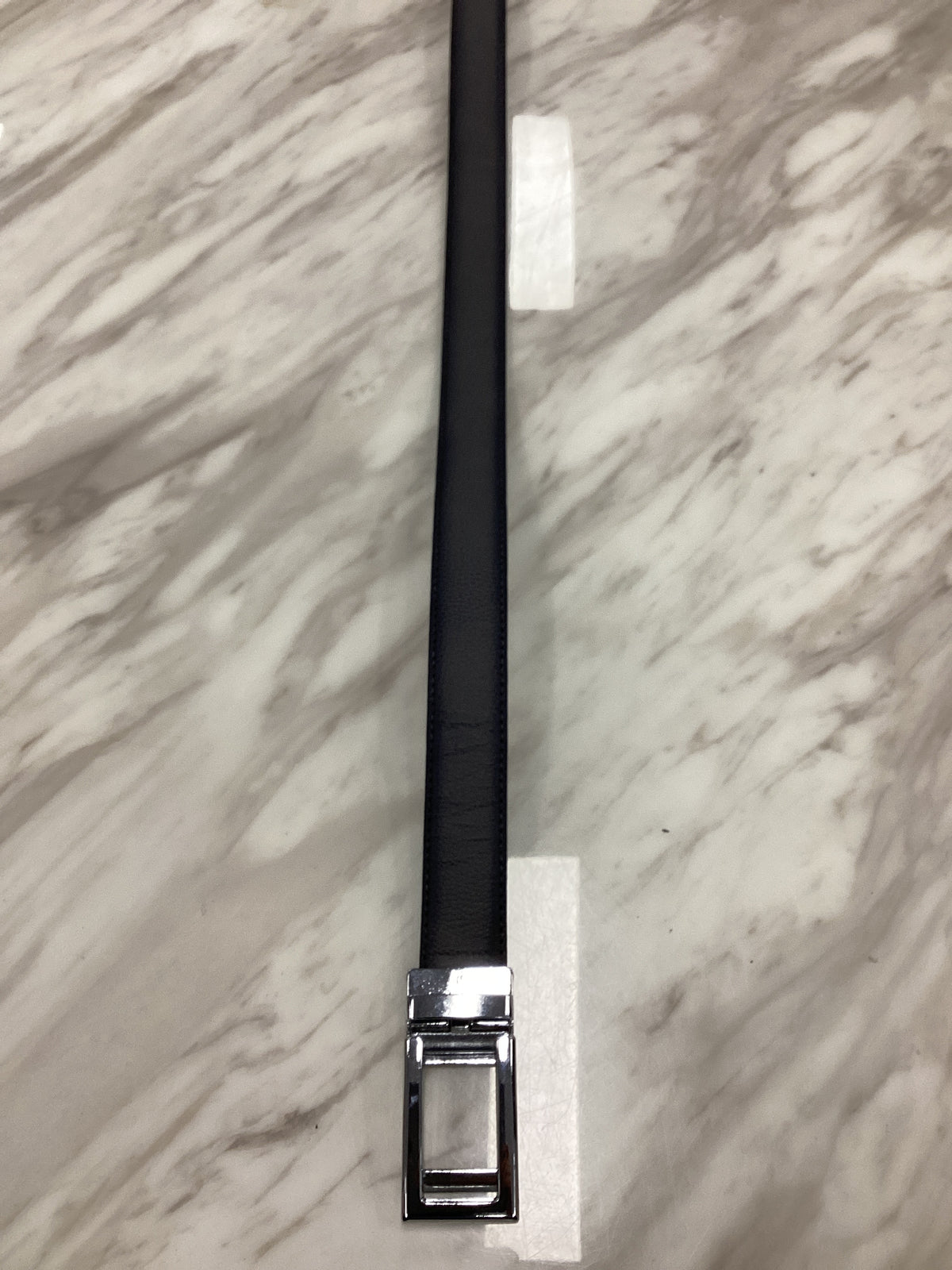 Men’s Ratchet Leather Belt – Automatic Buckle