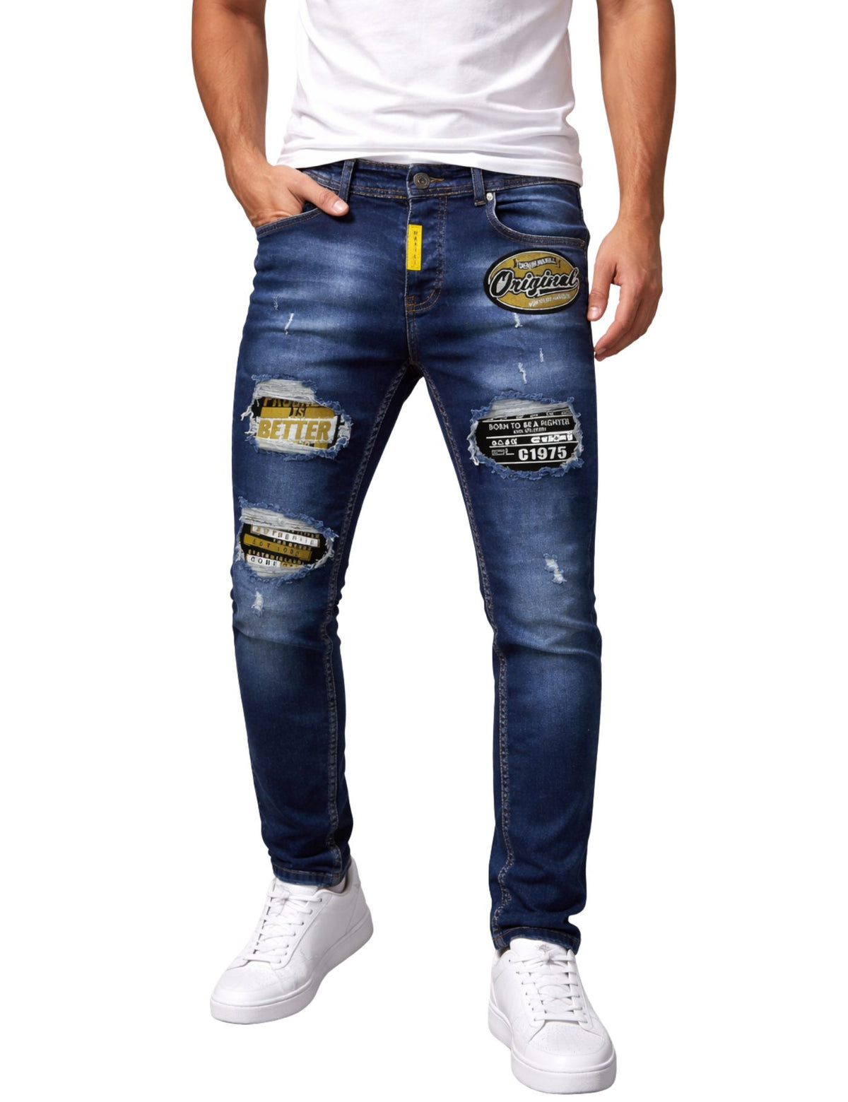DNM Skinny Fit Jeans Pants.(FFF)