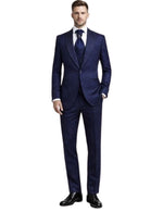 Duante Men’s Three-Piece Suit + Bow tie and Tie