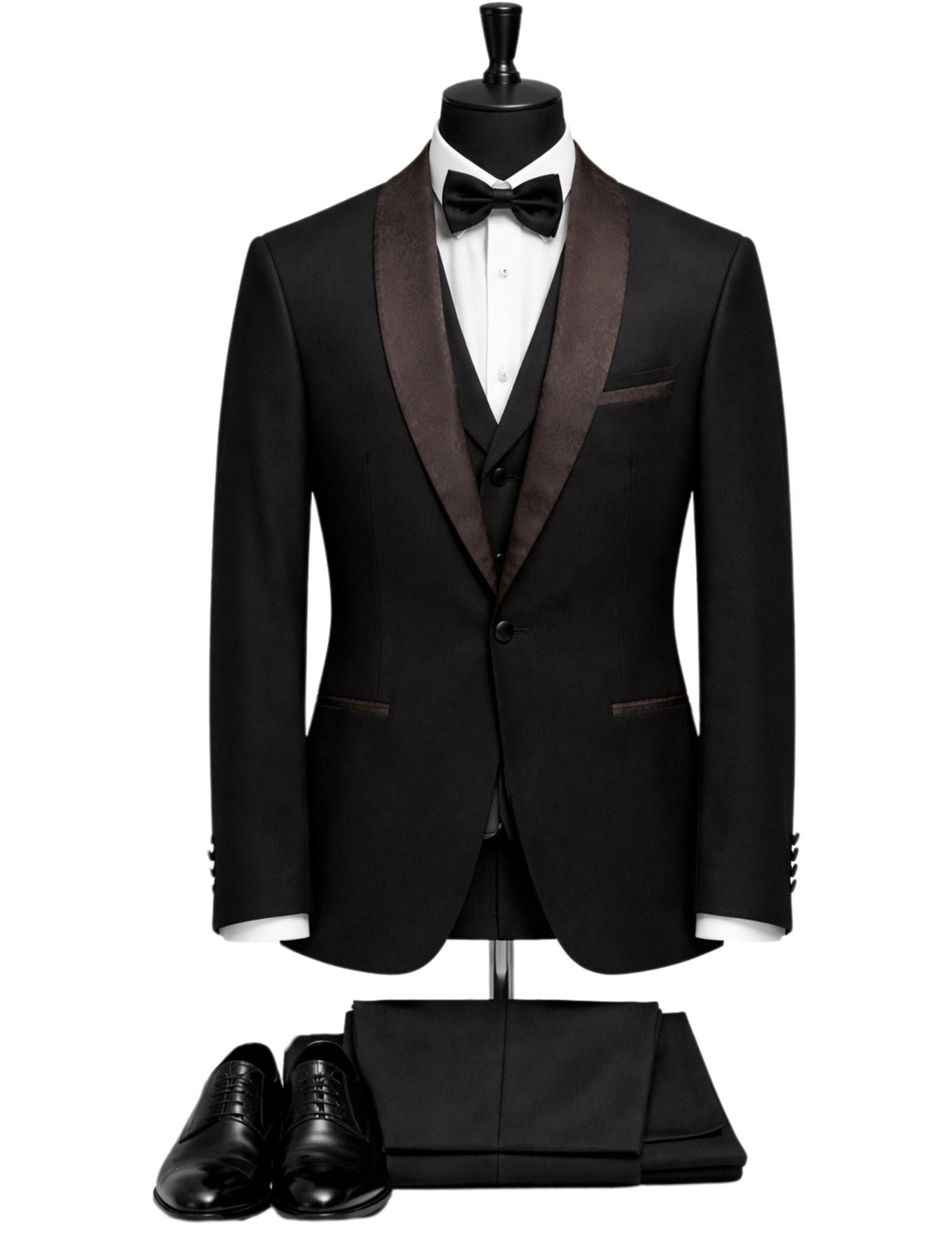 Duante Men’s Three-Piece Suits + Bow tie.(FFF)