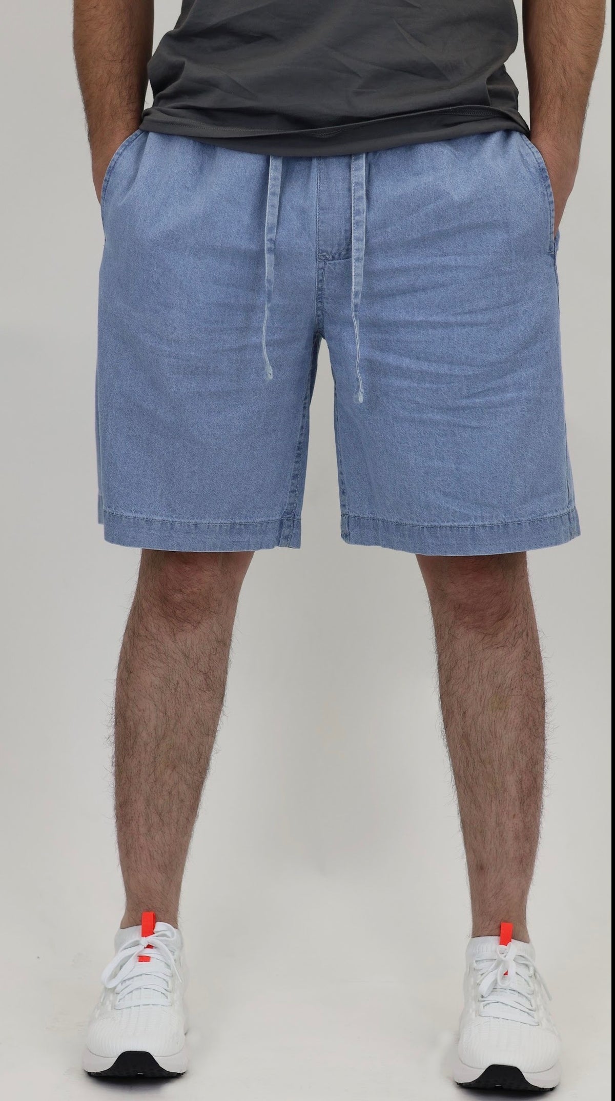 Men’s Denim Drawstring Shorts