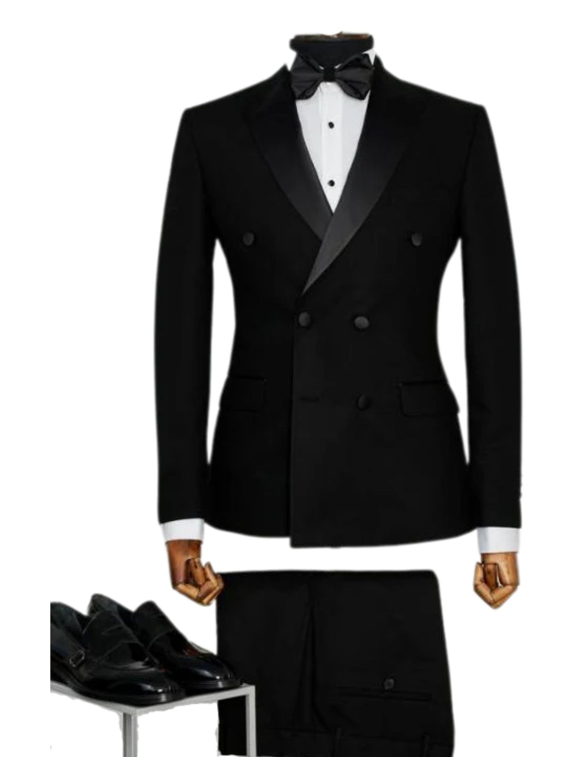 Edgers Men's Double Breasted Two-Piece Suit