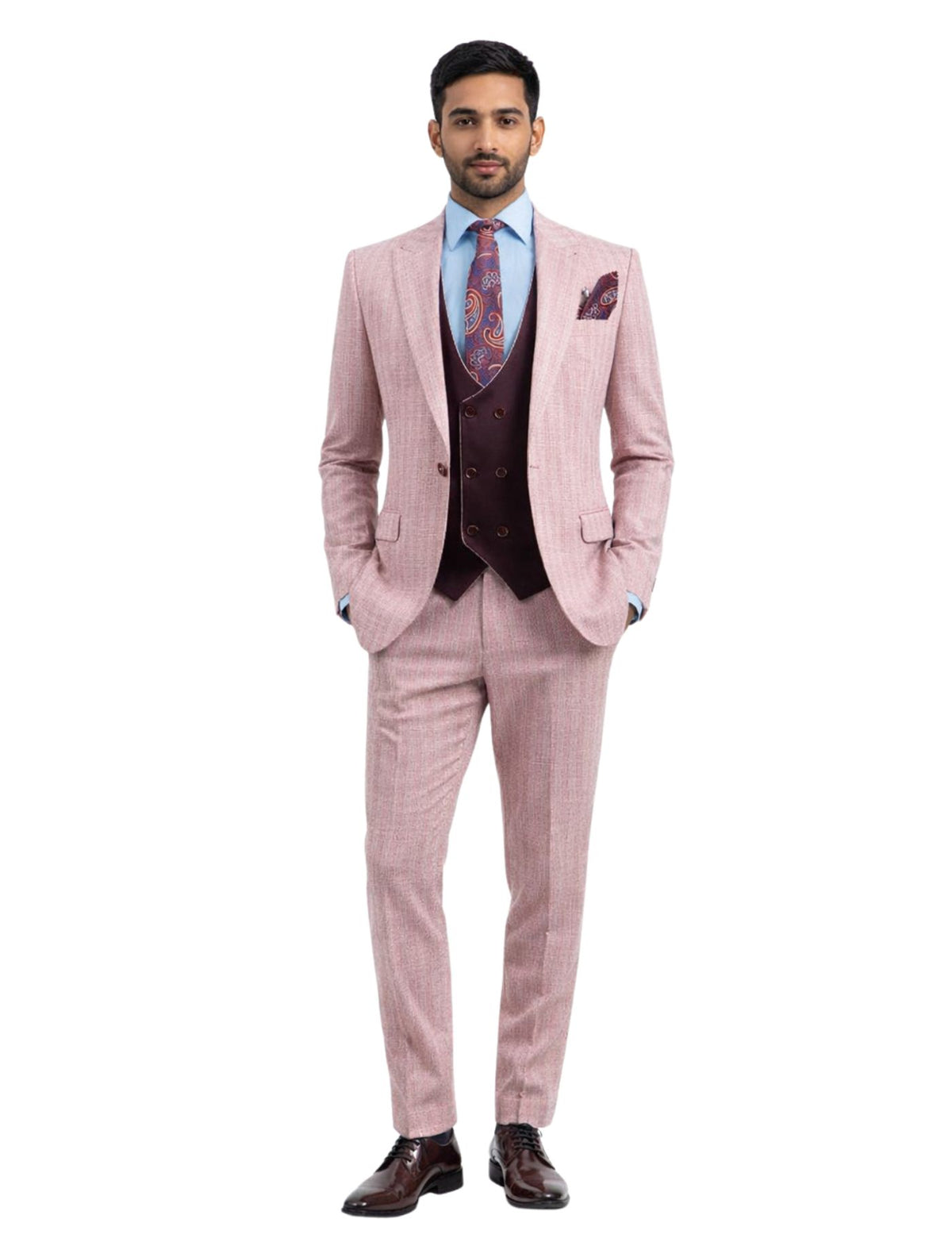 Edgers Men’s Three-Piece Suit
