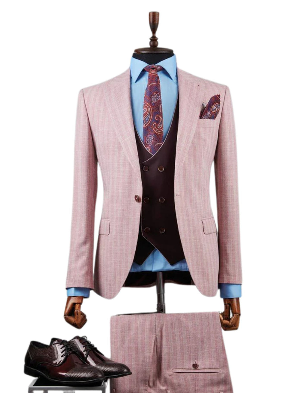 Edgers Men’s Three-Piece Suit