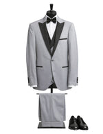 Edgers Men’s Three-Piece Suit + Bow Tie.(FFF)