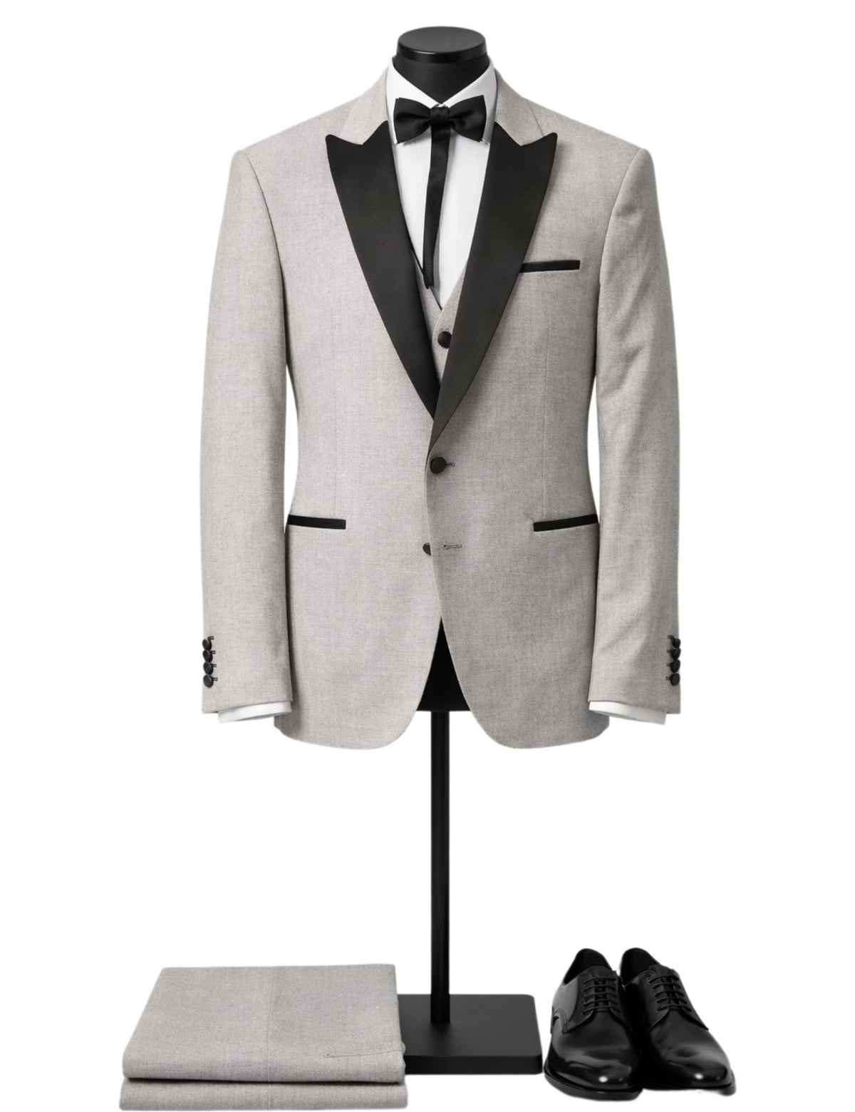 Edgers Men’s Three-Piece Suit + Bow Tie.(FFF)