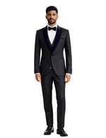 Edgers Men’s Three-Piece Suit + Bow tie.(FFF)