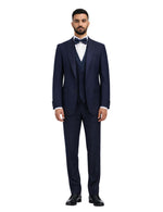 Edgers Men’s Three-Piece Suit + Bow tie.(FFF)