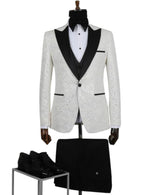 Edgers Men’s Three-Piece Suit + Bow tie
