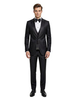 Edgers Men’s Three-Piece Suit + Bow tie