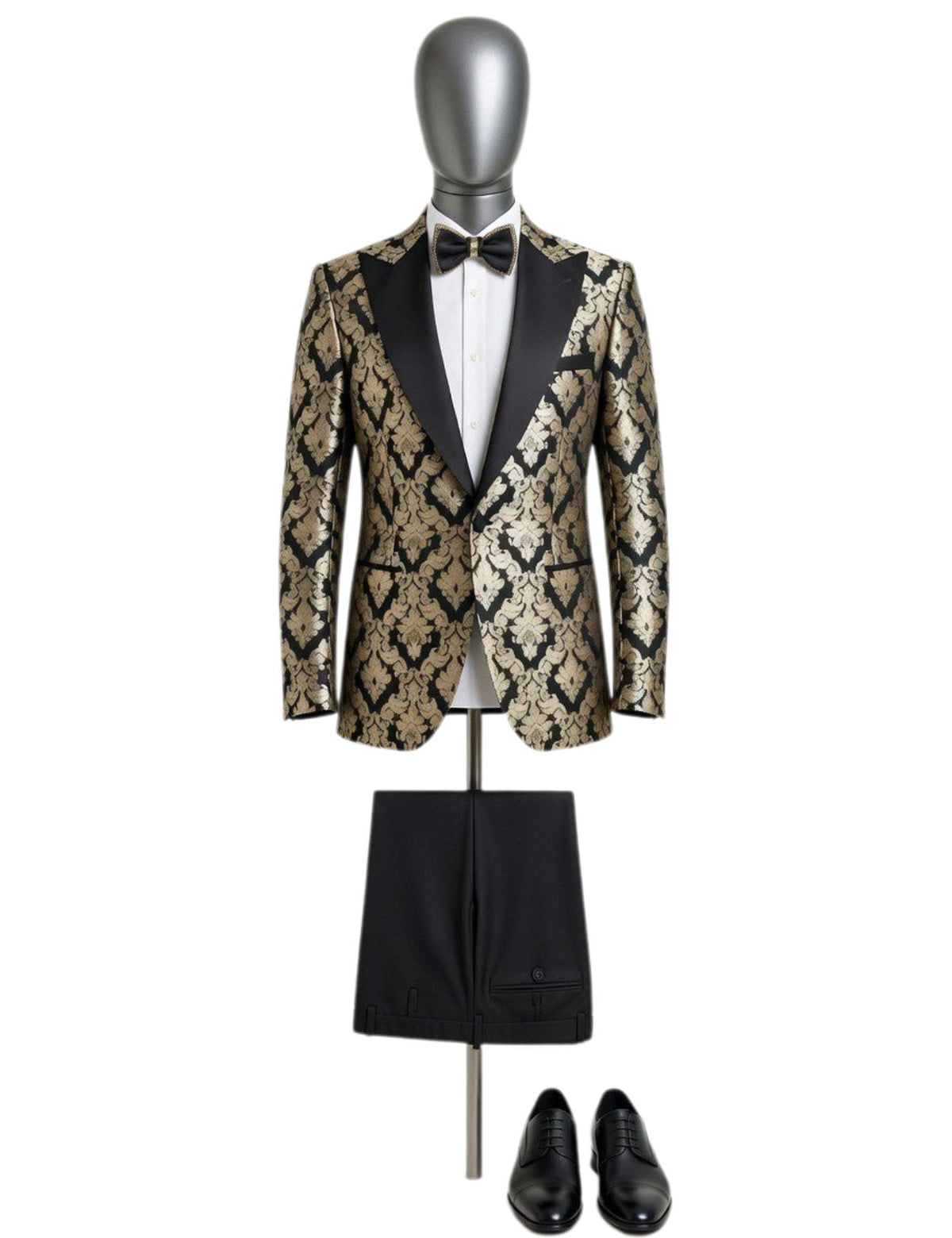 Edgers Men’s Three-Piece Suit + Bow tie