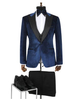 Edgers Men’s Three-Piece Suit + Bow tie