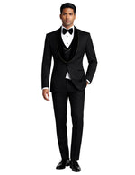Edgers Men’s Three-Piece Suit + Bow tie.(FFF)