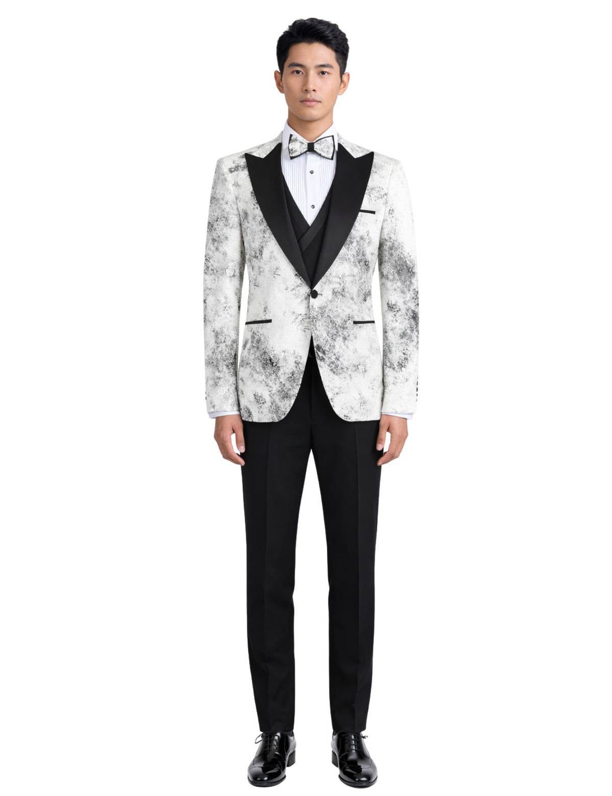 Edgers Men’s Three-Piece Suit + Bow tie.(FFF)