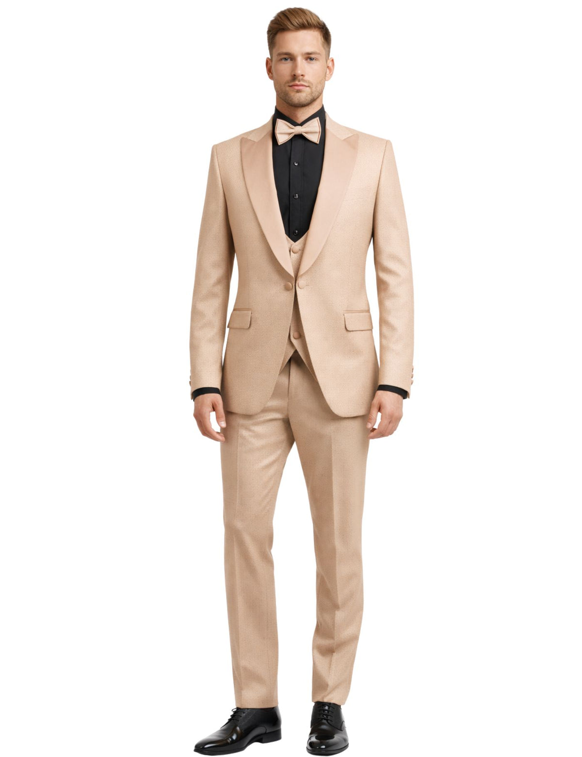 Edgers Men’s Three-Piece Suit + Bow tie.(FFF)