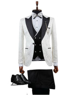 Edgers Men’s Three-Piece Suit +Bow tie