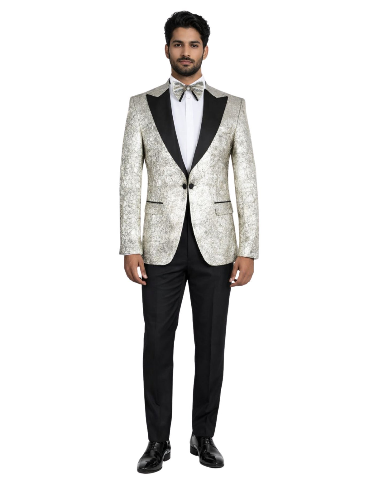 Edgers Men’s Three-Piece Suit + Bow tie.(FFF)