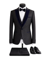 Edgers Men’s Three-Piece Suit + Bow tie.(FFF)