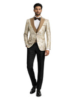 Edgers Men’s Three-Piece Suit + Bow tie