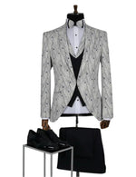 Edgers Men’s Three-Piece Suit + Bow tie.(FFF)