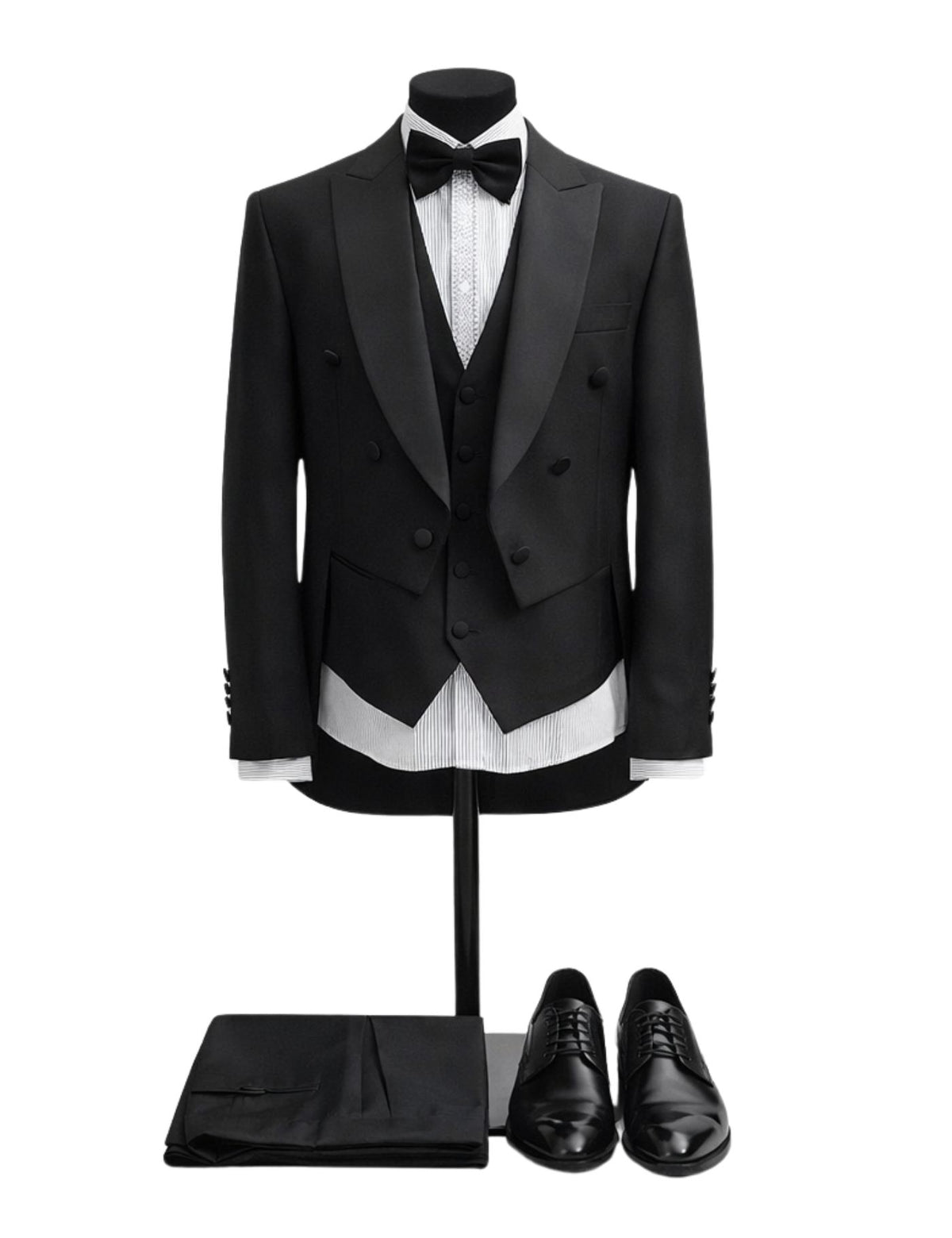 Edgers Men's Three-Piece Suit + Bow tie.(FFF)