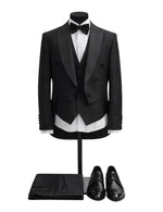 Edgers Men's Three-Piece Suit + Bow tie.(FFF)