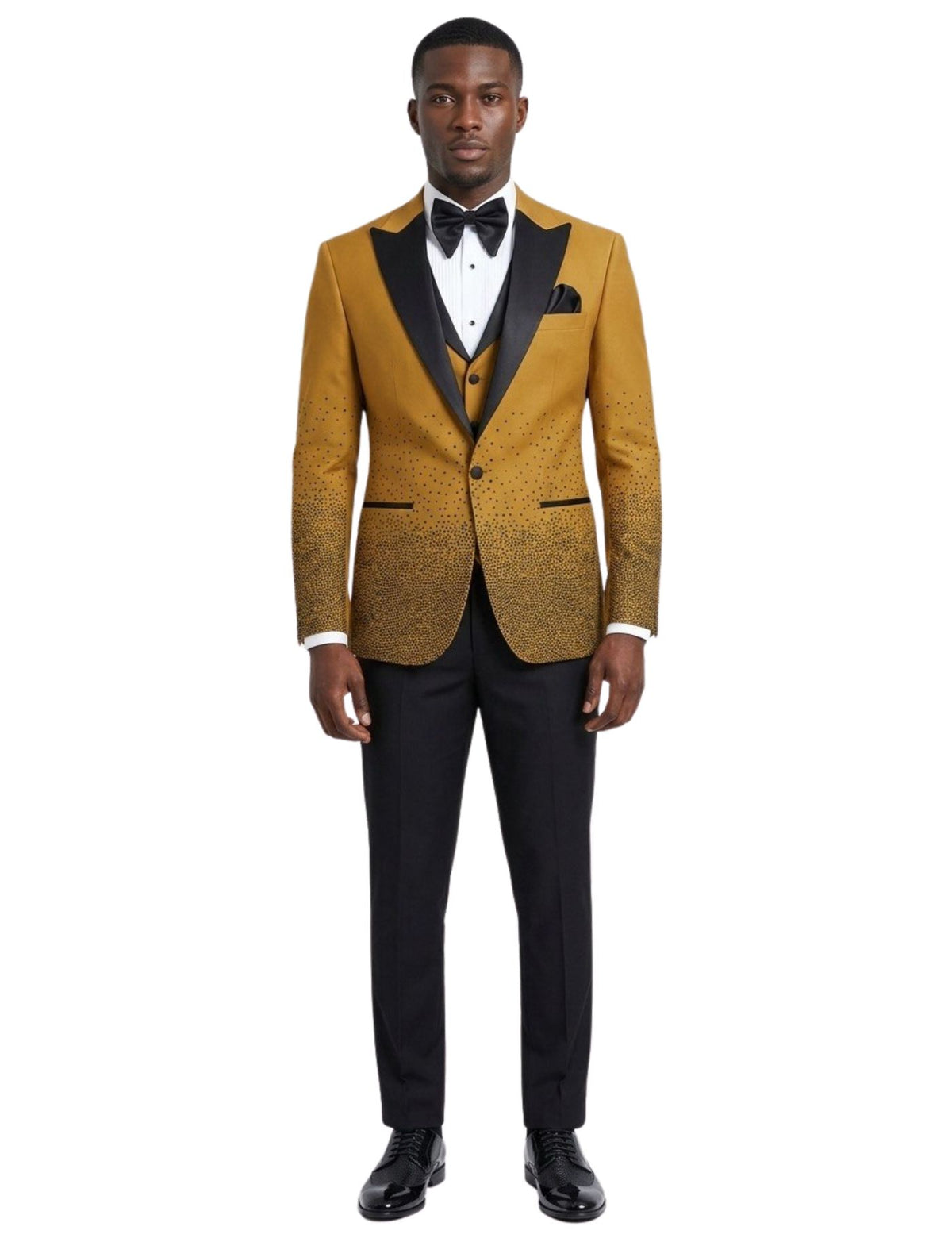 Edgers Men’s Three-Piece Suit + Bow tie.(FFF)