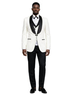 Edgers Men’s Three-Piece Suit + Bow tie.(FFF)