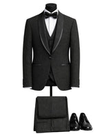 Edgers Men’s Three-Piece Suit + Bow tie.(FFF)