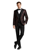 Edgers Men’s Three-Piece Suit + Bow tie.(FFF)