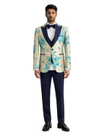 Edgers Men’s Three-Piece Suit + Bow tie