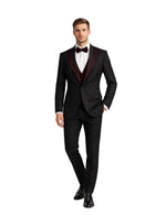 Edgers Men’s Three-Piece Suit + Bow tie.(FFF)