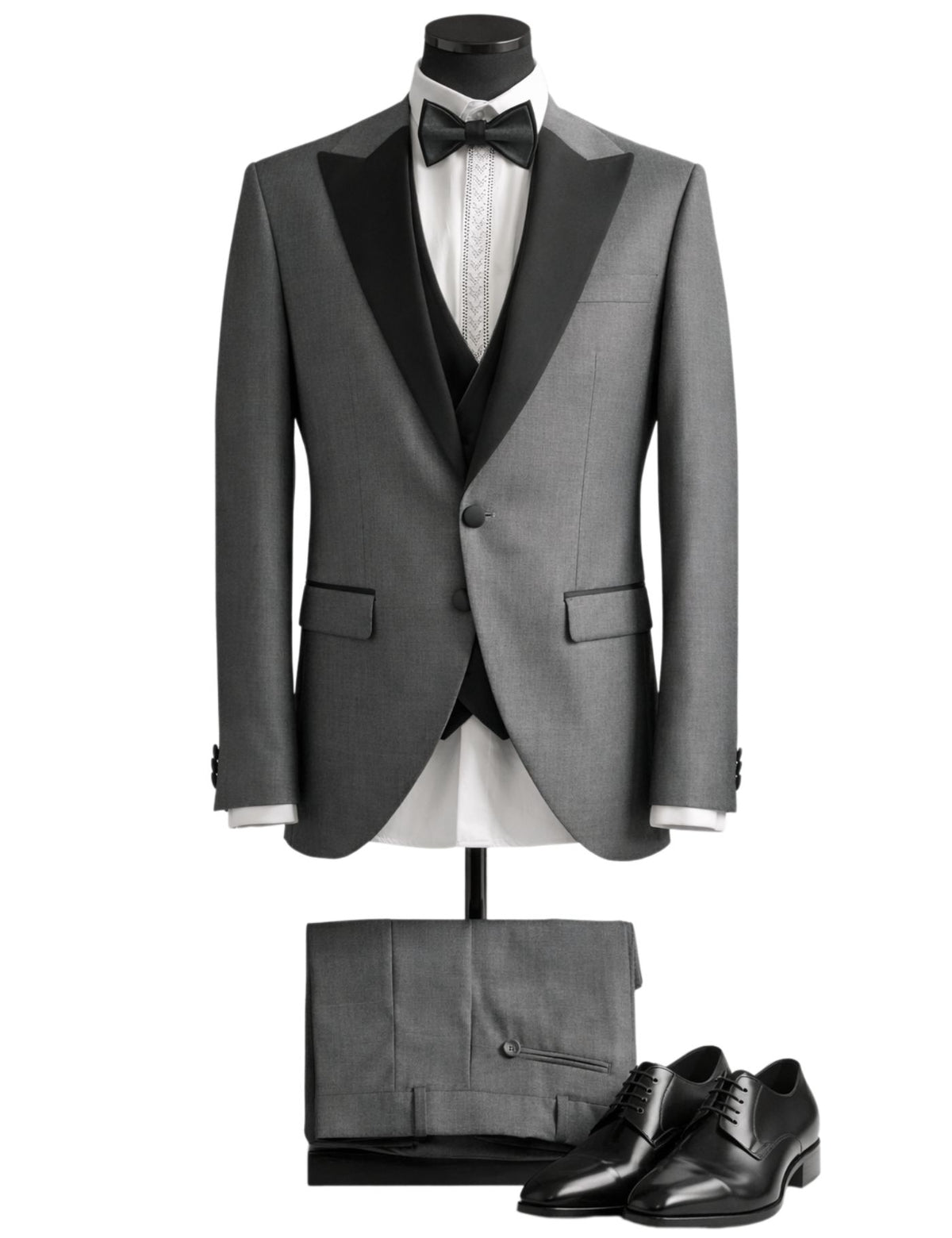 Edgers Men’s Three-Piece Suit + Bow tie.(FFF)
