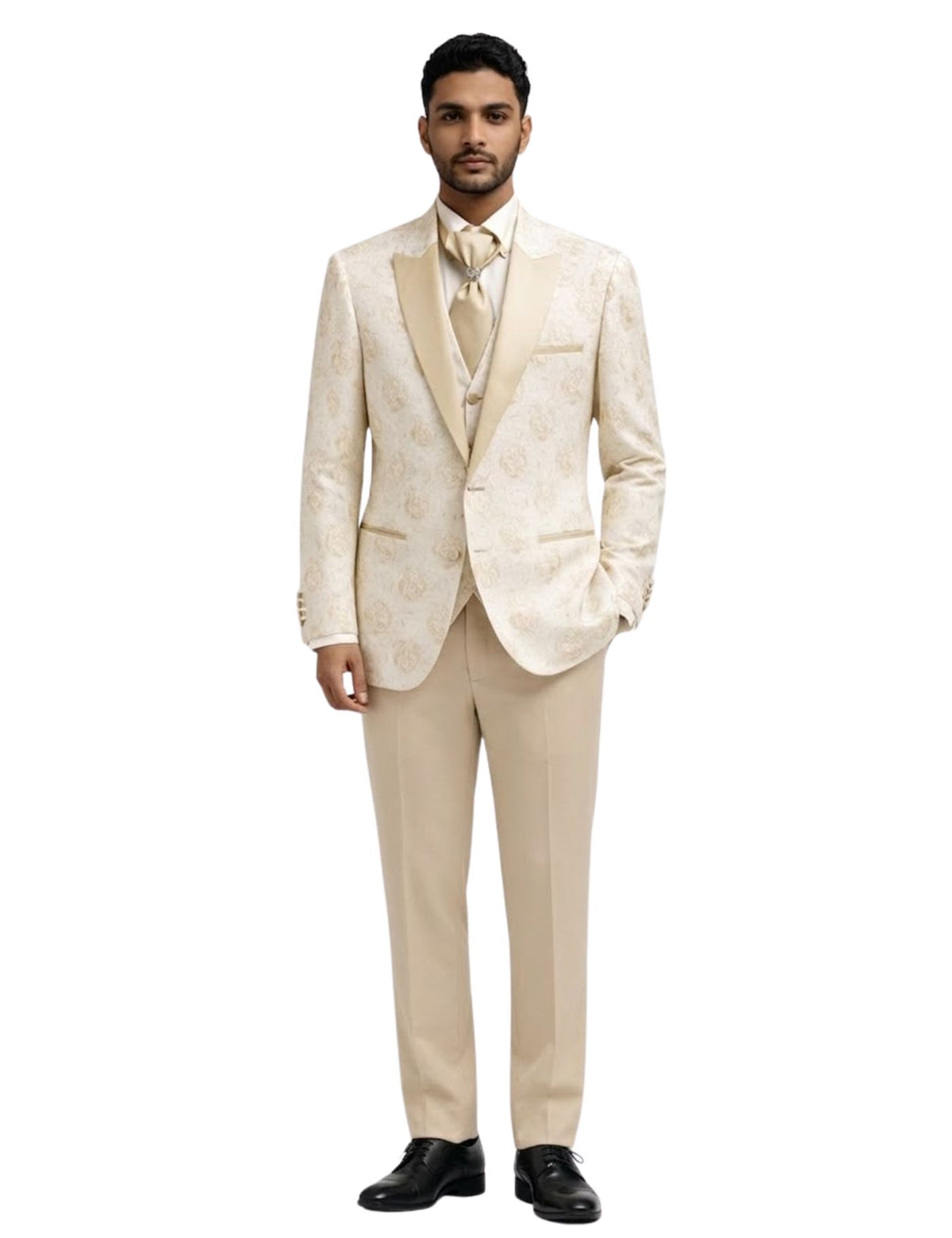 Edgers Men’s Three-Piece Suit with a Tie.(FFF)