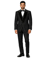 Edgers Men’s Three-piece Suit + Bow tie.(FFF)