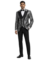 Edgers Men’s Three-piece Suit + Bow tie.(FFF)