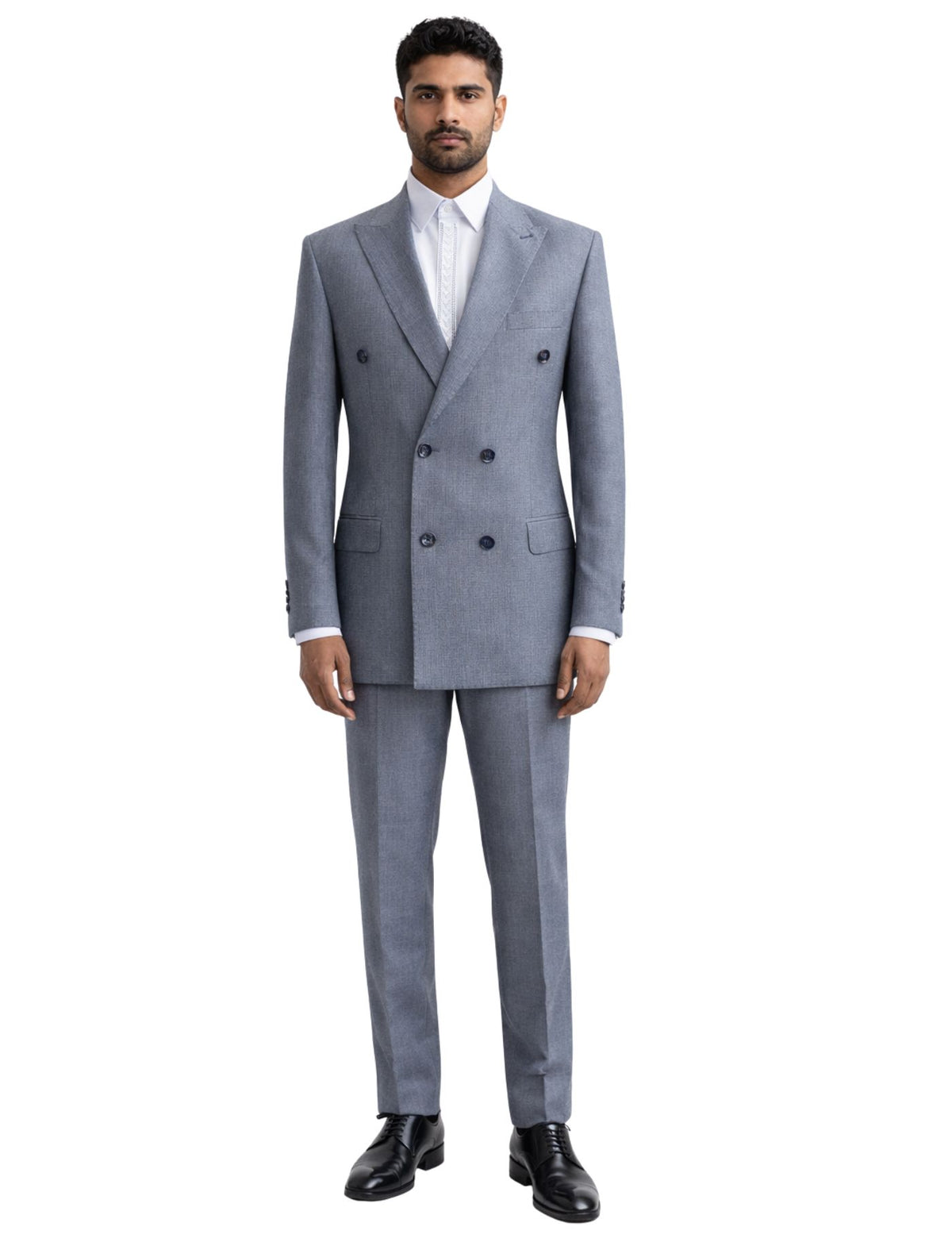 Edgers Men’s Two-Piece Double Breasted Suit.(FFF)