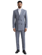 Edgers Men’s Two-Piece Double Breasted Suit.(FFF)