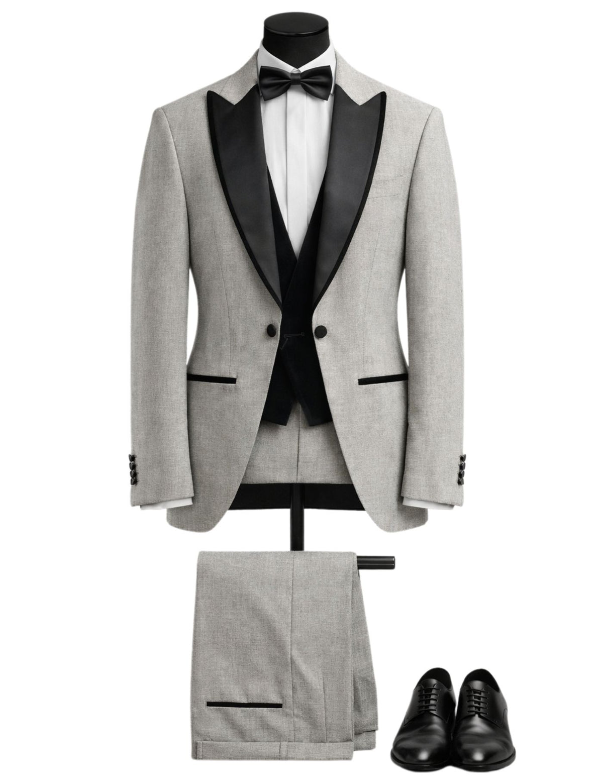 Edgers Men’s Two-Piece Suit + Bow tie.(FFF)